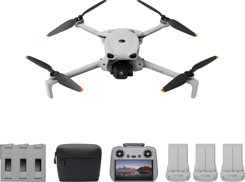 Dron Dji Lito X1 Fly More Combo (Dji Rc 2)