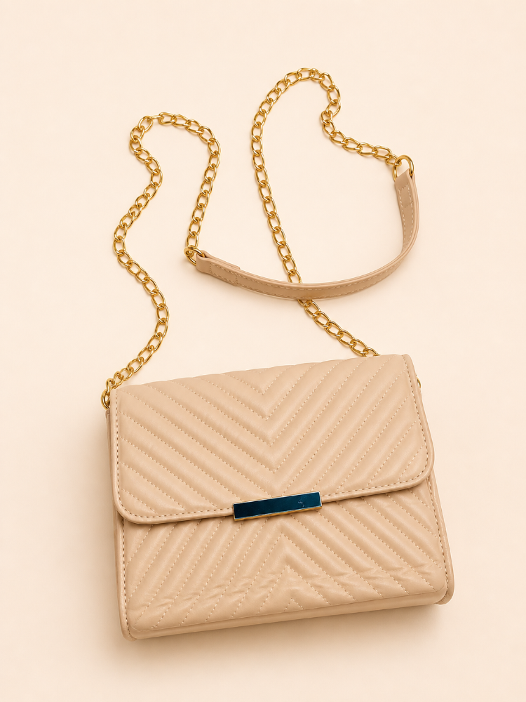 Cartera crema