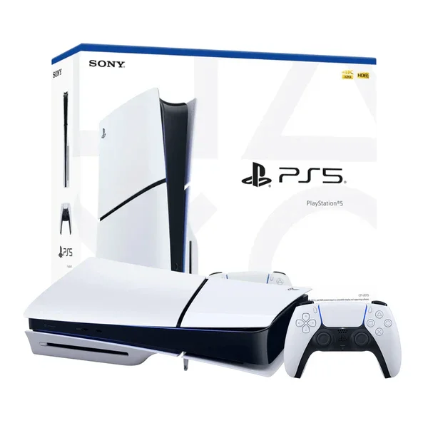 Play Station 5 Slim Digital 1 TB + Lector De Disco