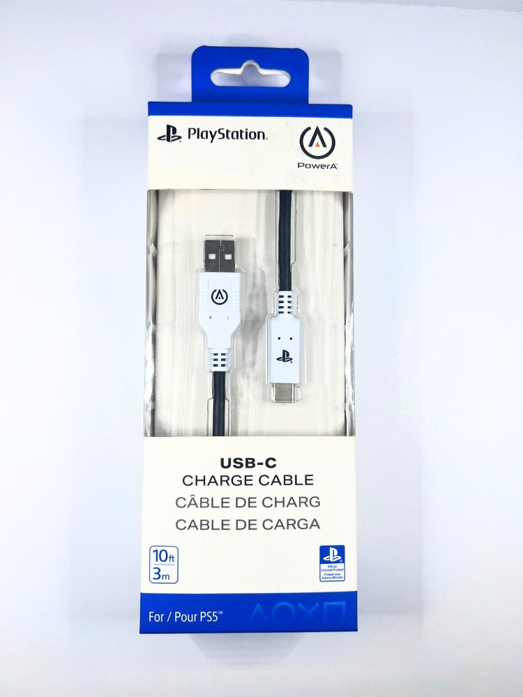 Cable Usb Tipo C 3 Metros Usb Charge Ps5 Power A