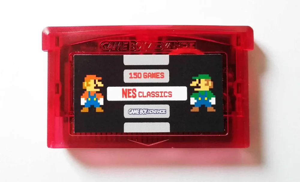 150 Games Nes Classics GameBoy Advance