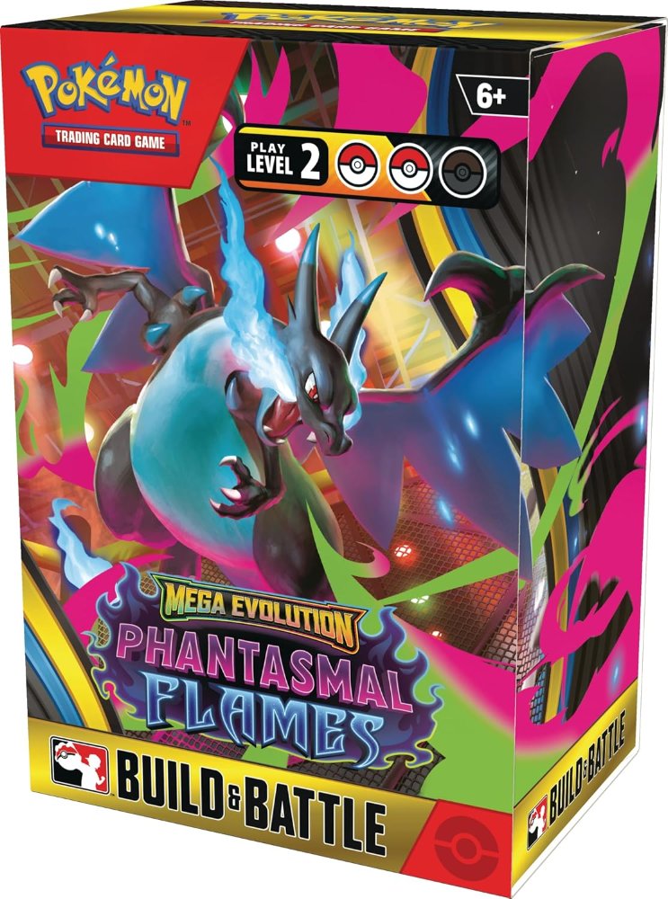 Pokemon TCG Mega Evolution Phantasmal Flames Build & Battle