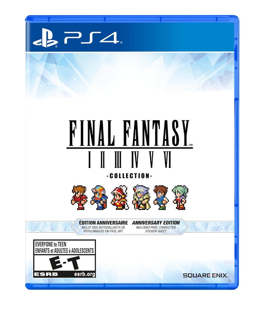 Final Fantasy I-VI Collection Anniversary Edition 2024 PlayStation 4