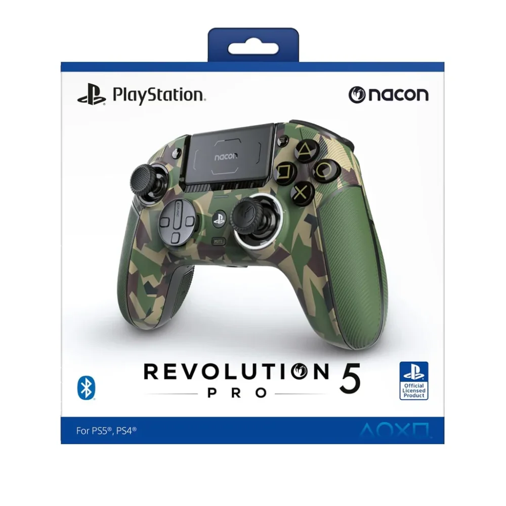 Control Nacon Revolution Pro PlayStation 5 Camuflado Verde