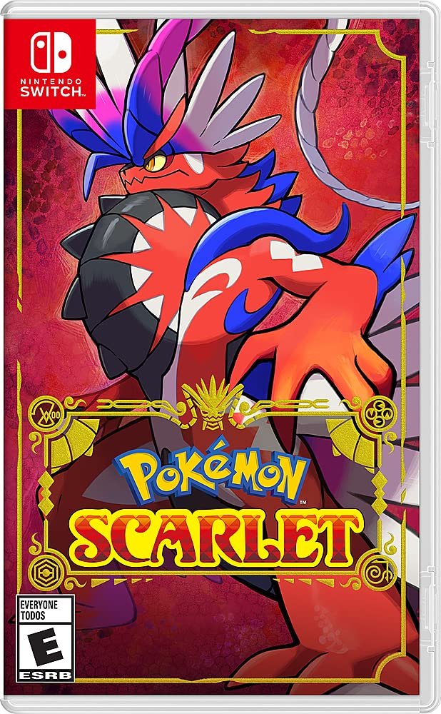 Pokemon Scarlet Escarlata Nintendo Switch