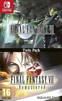 Final Fantasy 7 Twin Pack Remastered Nintendo Switch Usado