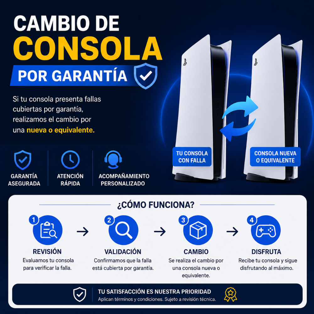 Cambio de Consola por Garantia
