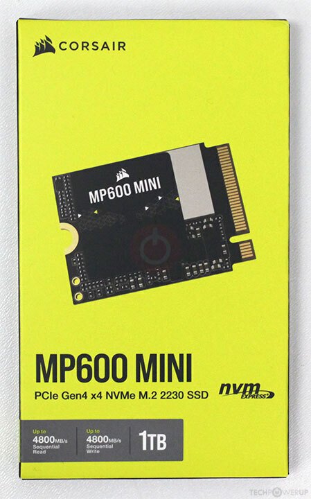Corsair MP600 CORE MINI 1TB M.2 NVMe PCIe x4 Gen4 2 SSD – M.2 2230
