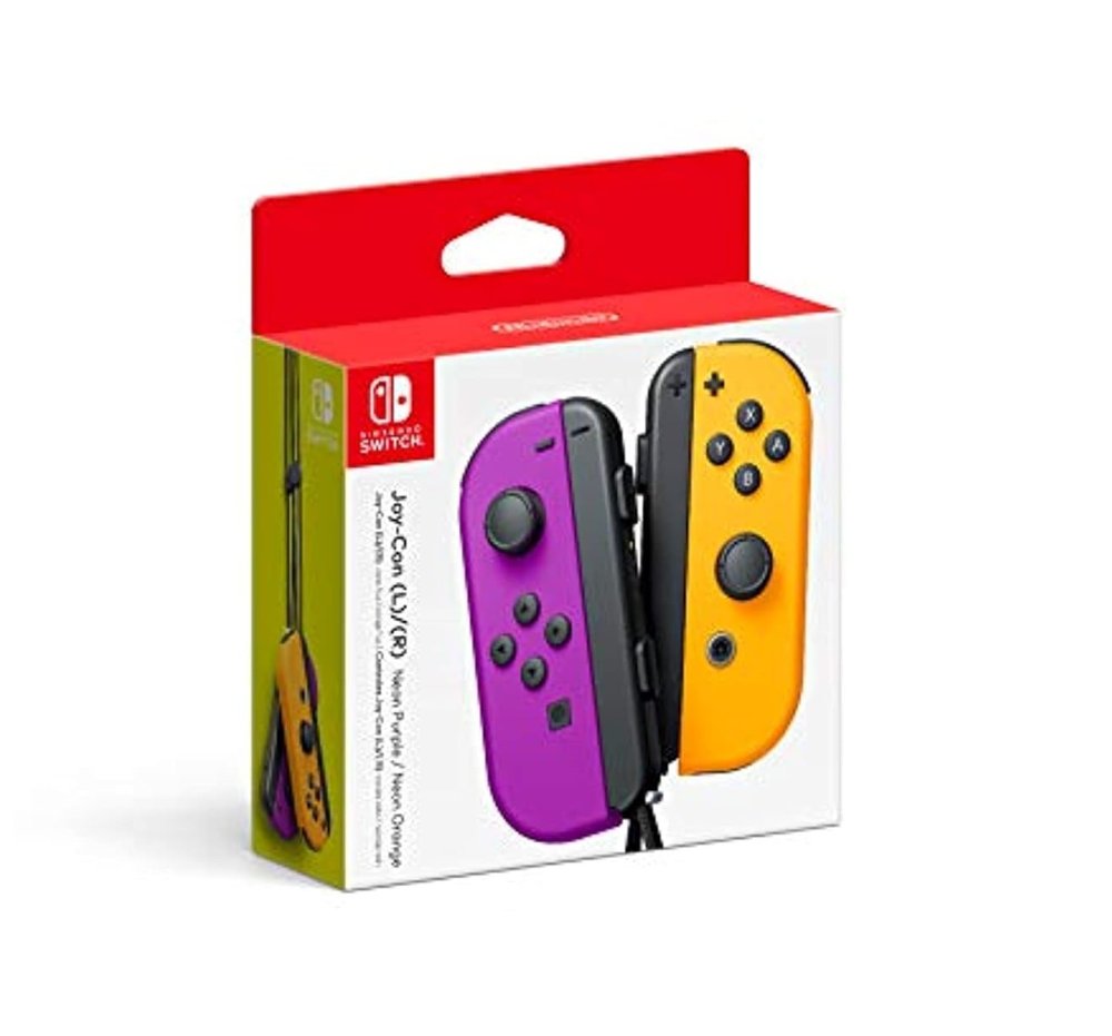Control Joy Morado - Naranja Nintendo Switch