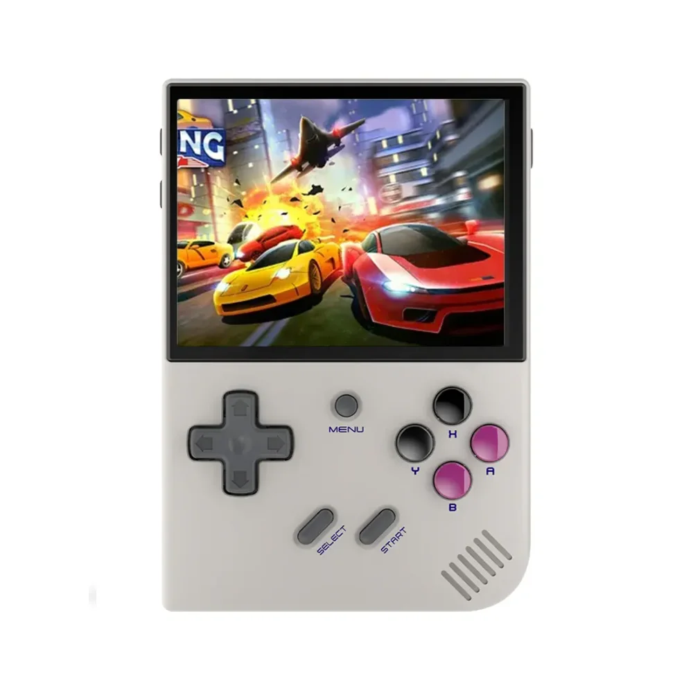 Anbernic RG35XX Gris Caja Abierta