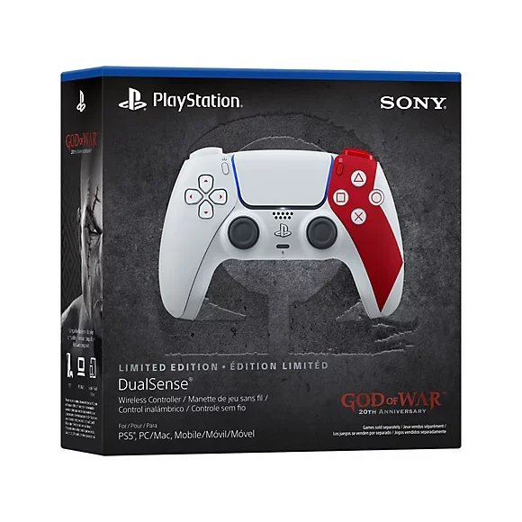 Control Dualsense God Of War 20 Aniversario Limited Edition PlayStation 5