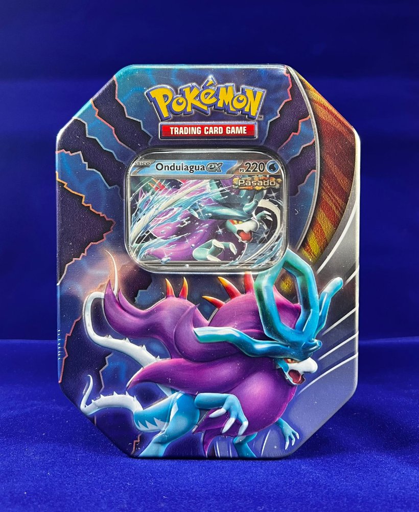 Pokemon Tcg Paradox Clash Tins Ondulagua Ex Espanol