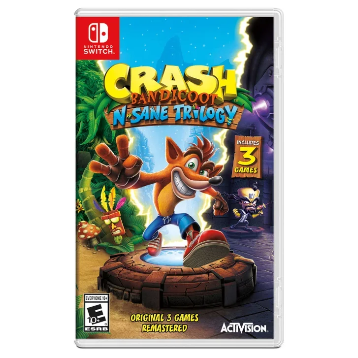 Crash Bandicoot N. Sane Trilogy Nintendo Switch Usado