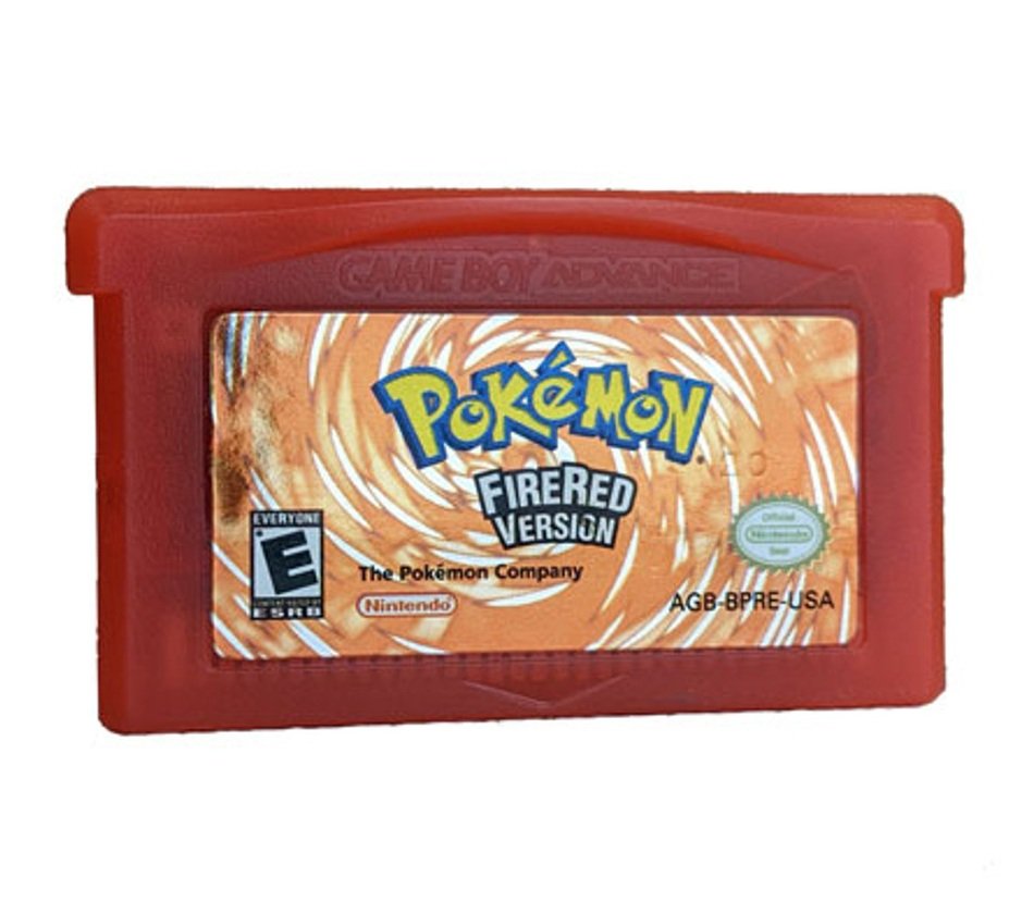 Pokemon Fire Red Version Game Boy Advance Repro