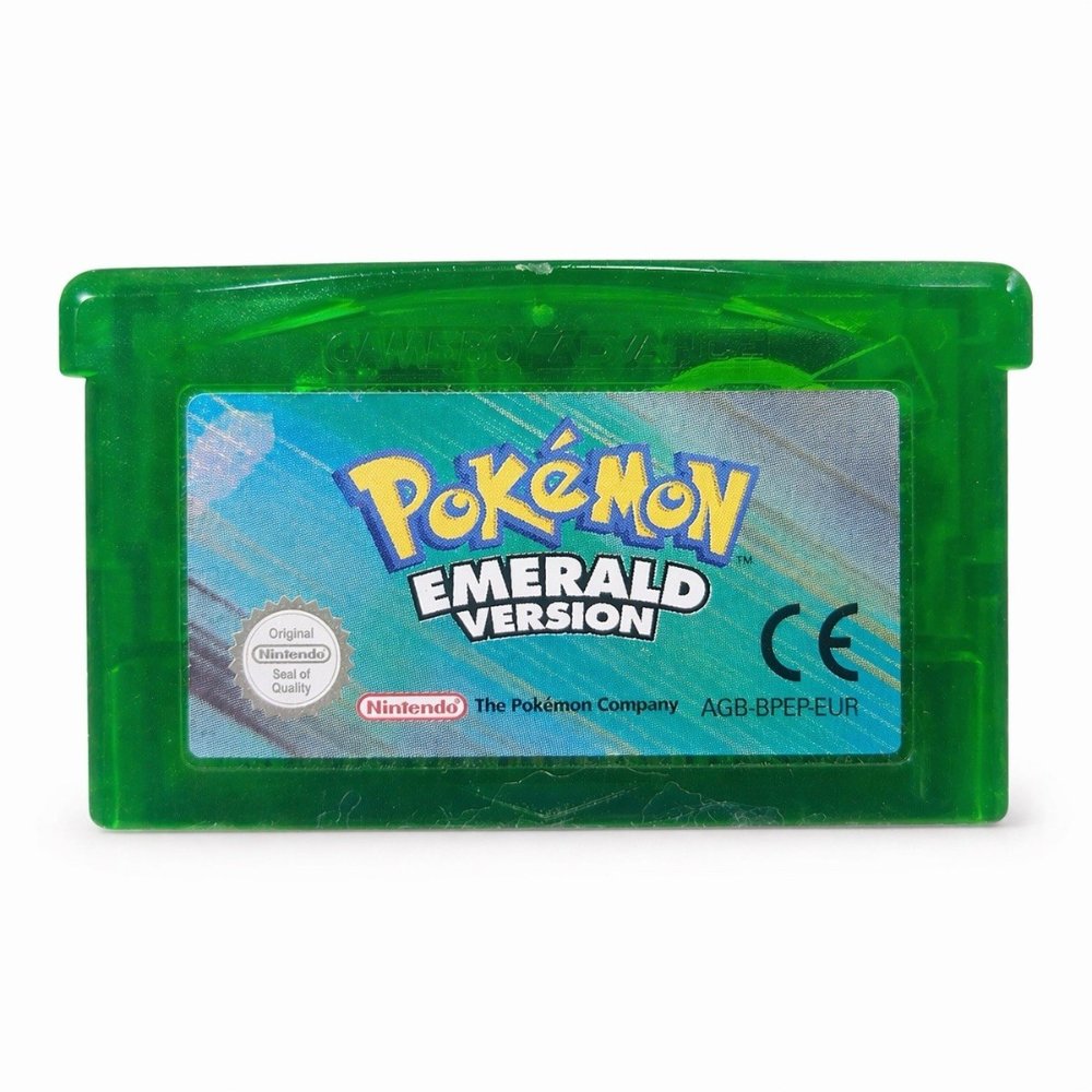 Pokemon Emerald Version Game Boy Advance Repro