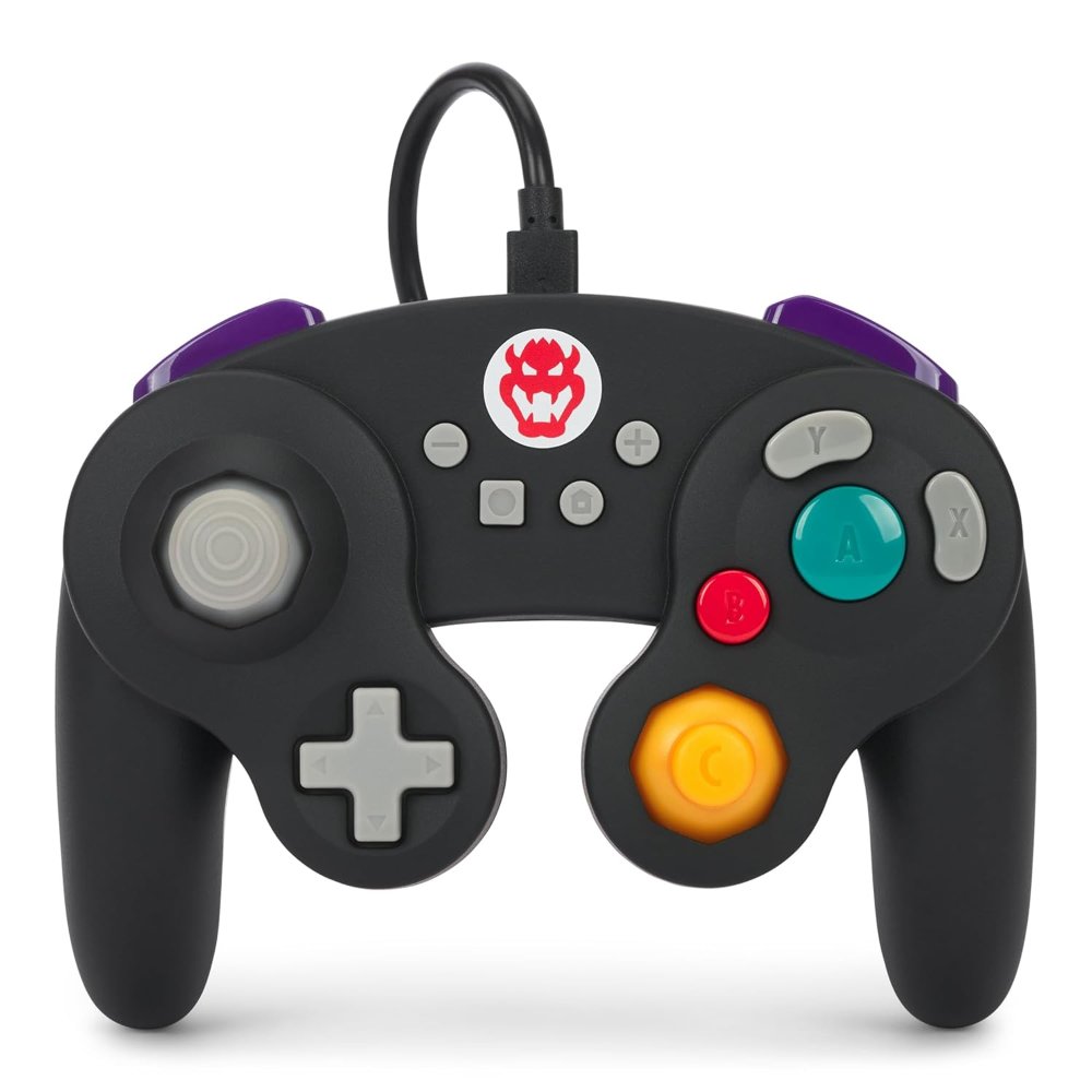 Wired Controller Nintendo Game Cube Style Bowser Pwa A 08691
