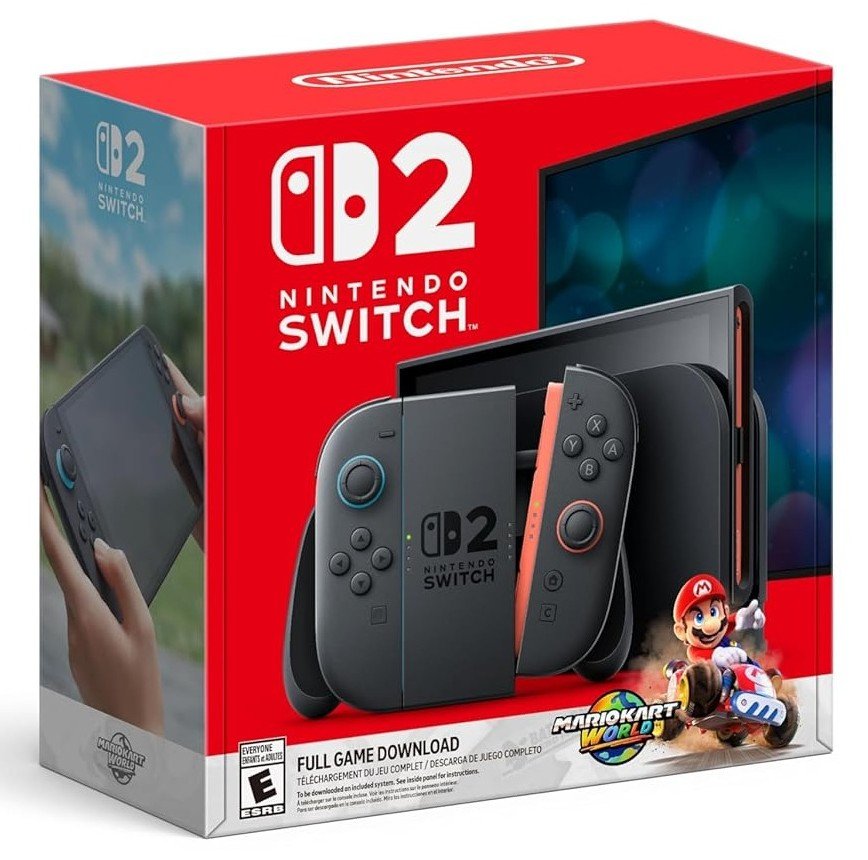 Nintendo Switch 2 - 256 GB Version Americana Mario Kart World Bundle