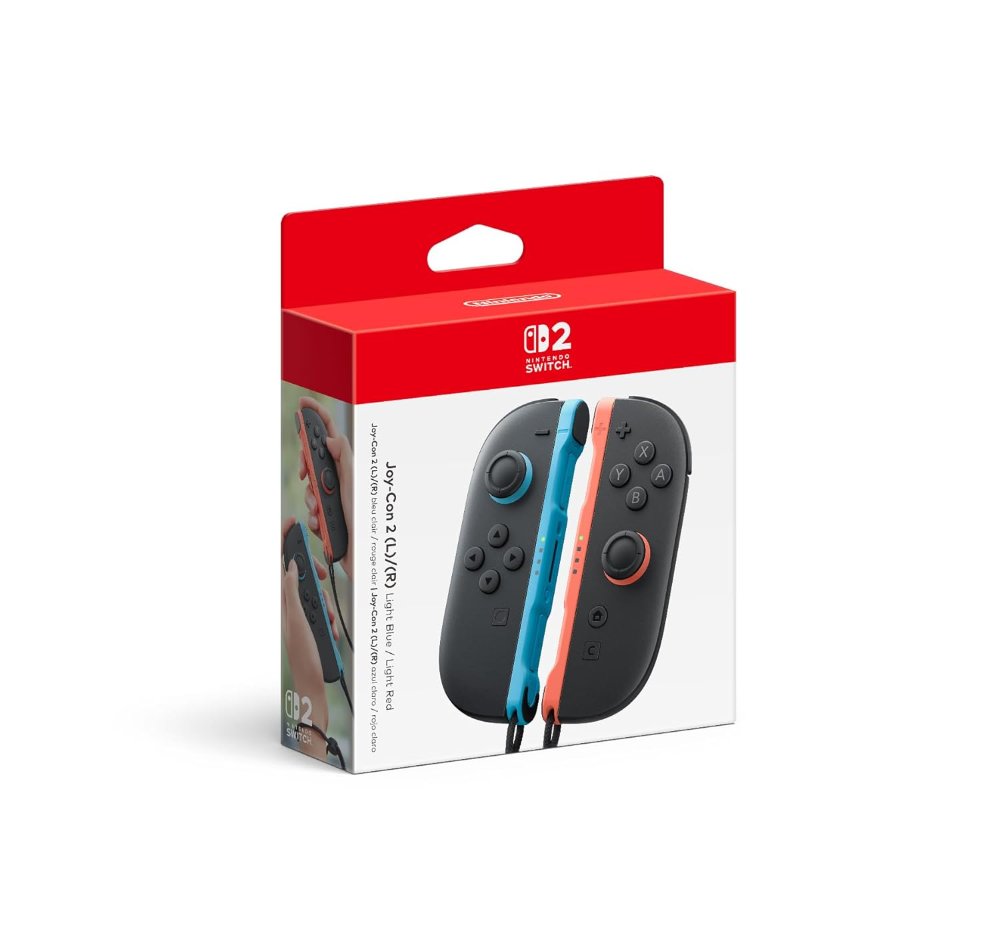 Joy Con 2 Rojo Negro - Azul Negro Nintendo Switch 2