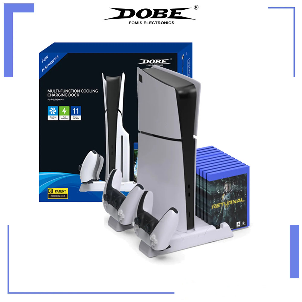 Multi Function Cooling Charging Dock TP5-3537D Blanco Ps5