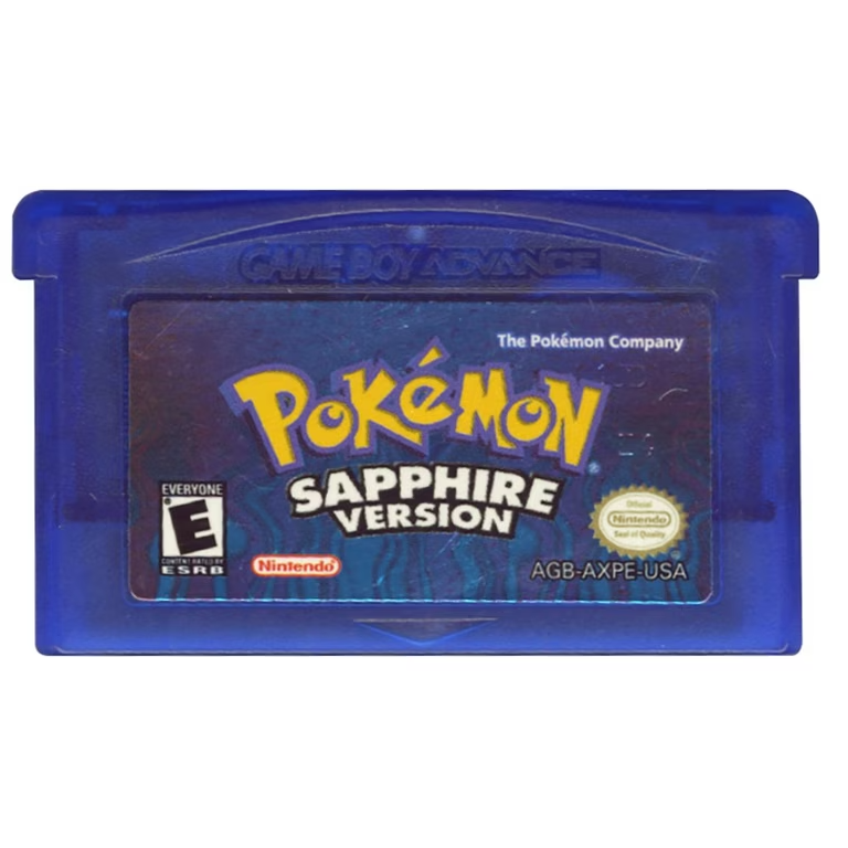 Pokemon Sapphire Version Game Boy Advance Repro