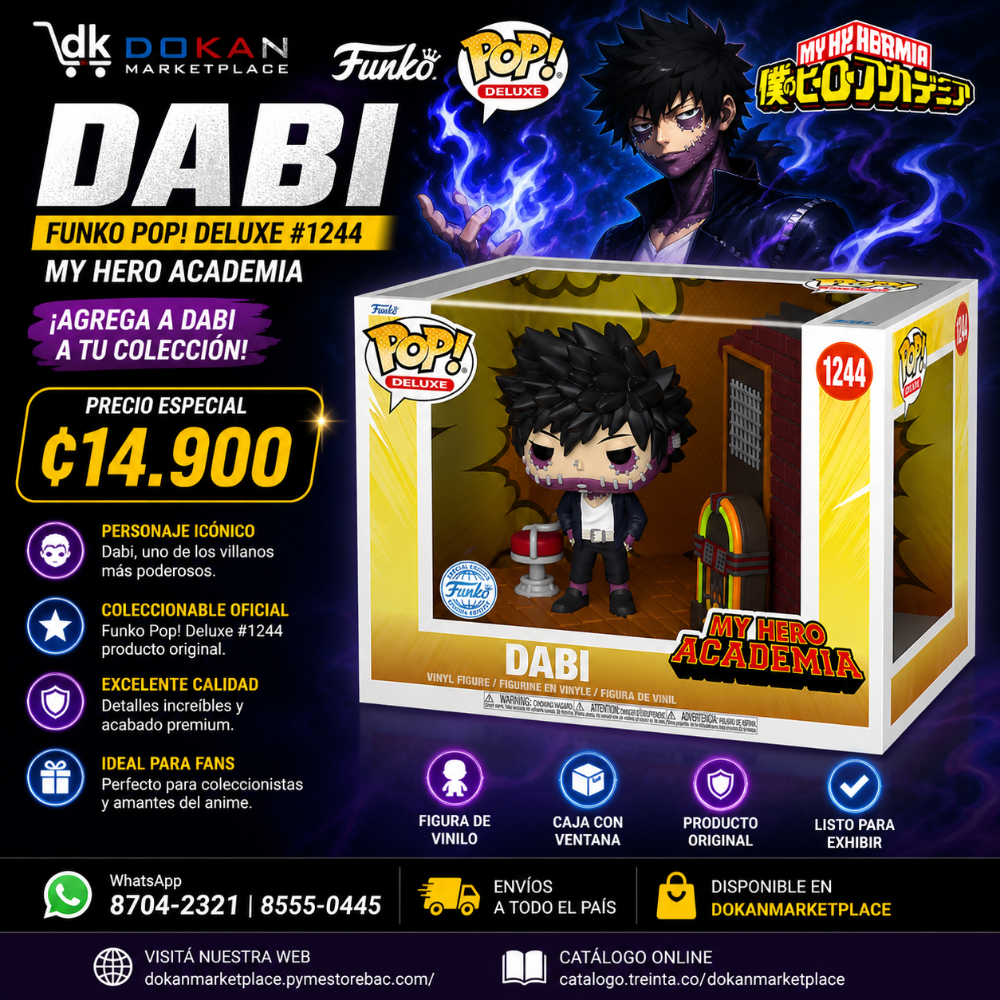 Dabi My Hero Academia Funko Pop 1244