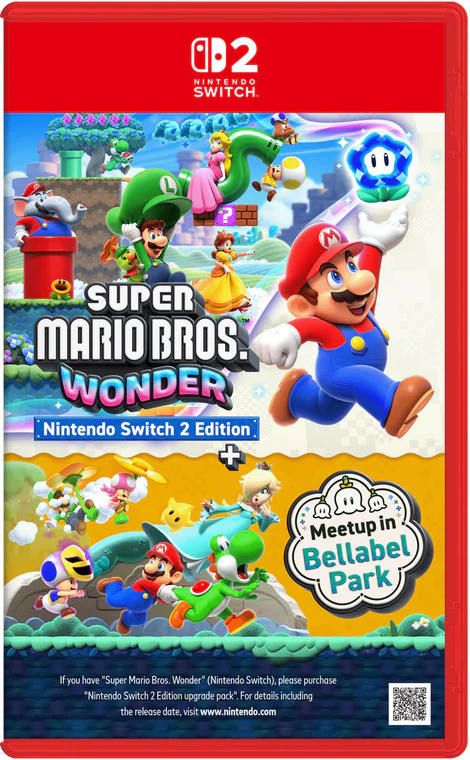 Super Mario Bros Wonder Meetup in Bellabel Park Nintendo Switch 2