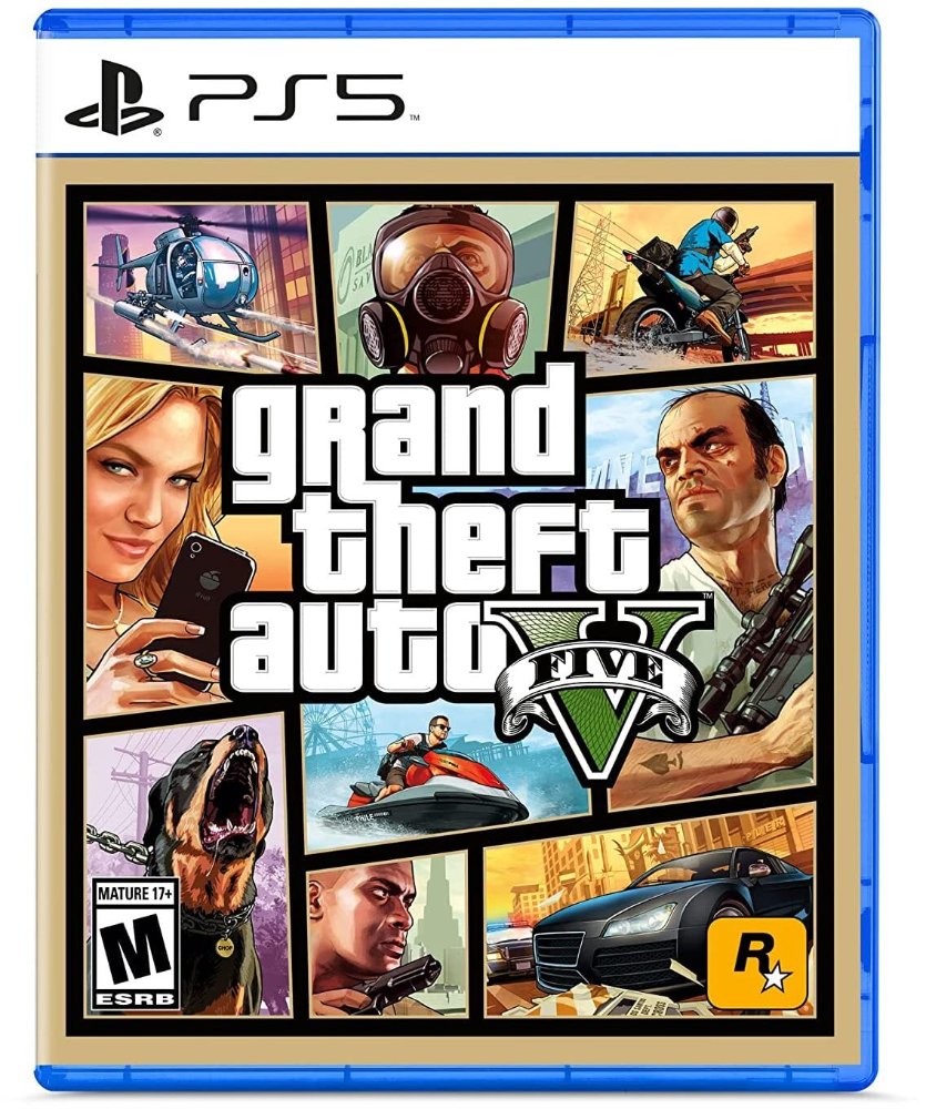 Grand theft Auto V PlayStation 5
