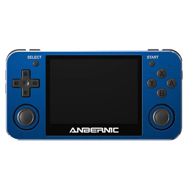 Anbernic RG351MP Azul Oceano 16GB + 64GB Micro SD