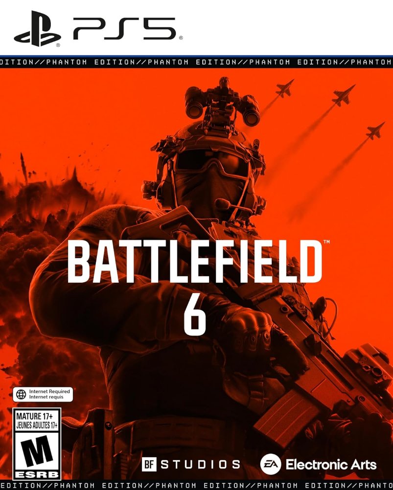 Battlefield 6 Phantom Edition Sony PlayStation 5 Usado