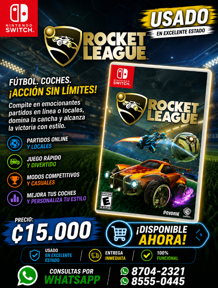 Rocket League Nintendo Switch Usado