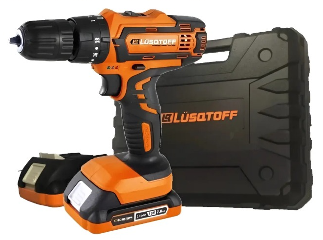 TALADRO ATORNILLADOR A BATERIA 18V LUSQTOFF