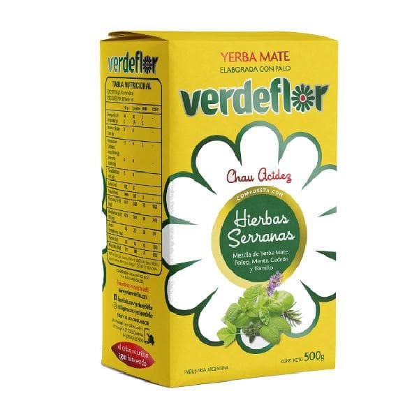 YERBA MATE verde flor