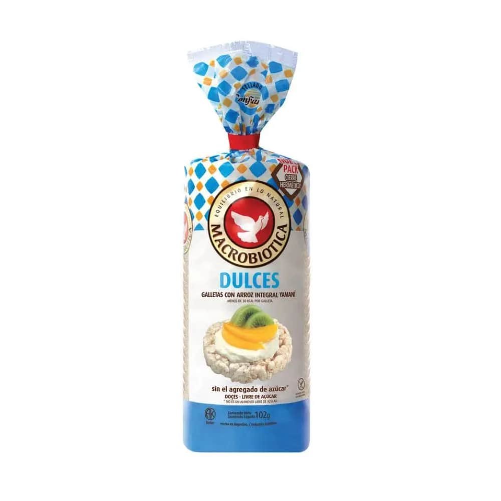 GALLETAS DE ARROZ X102G MACROBIOTICAS