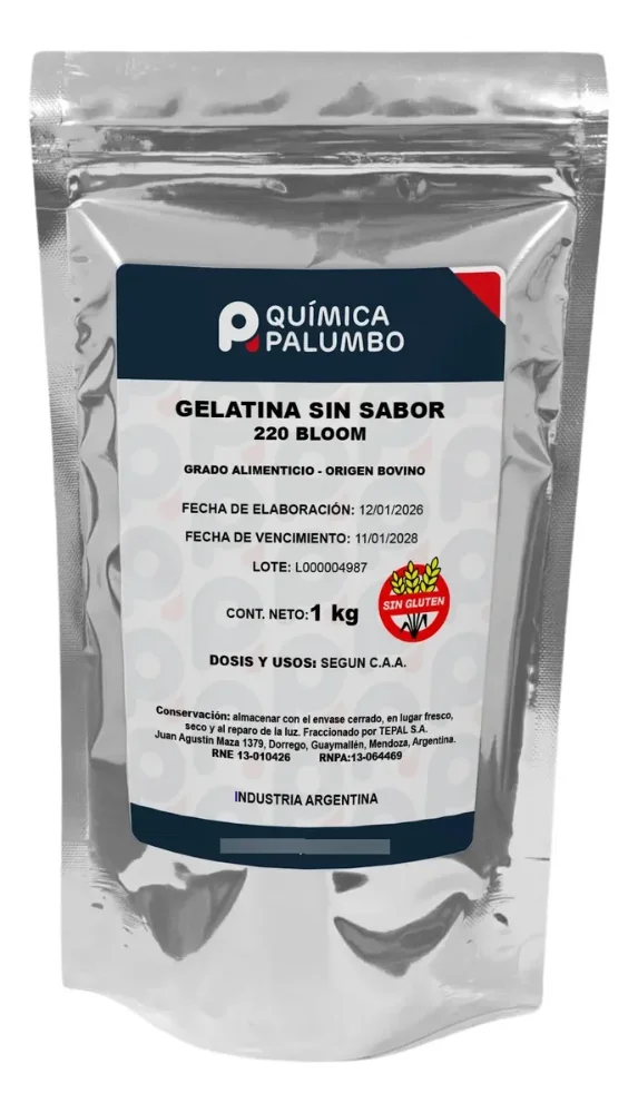 gelatina s/ sabor 150gr
