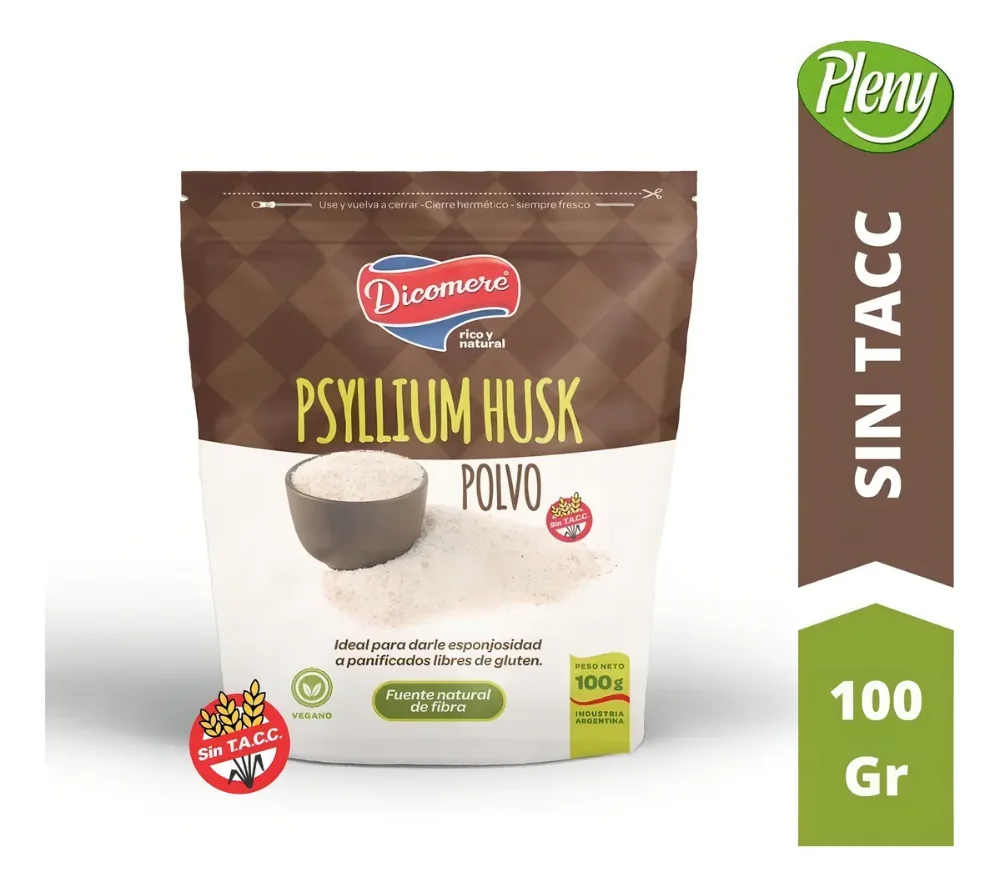 Psyllium Husk en Polvo dicomere