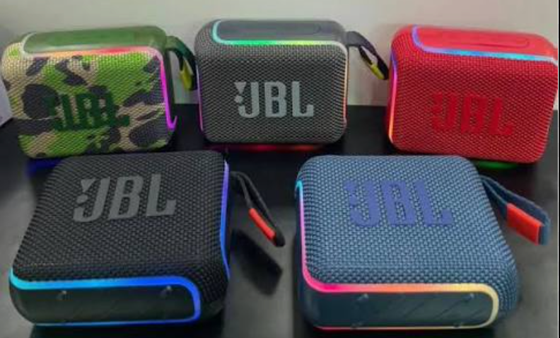Parlante JBL GO 4 Con Luz + 10 UNIDADES (replica)