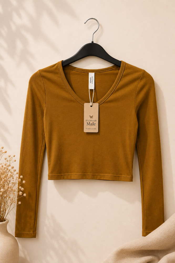 BLUSA BOOMING MANGA LARGA