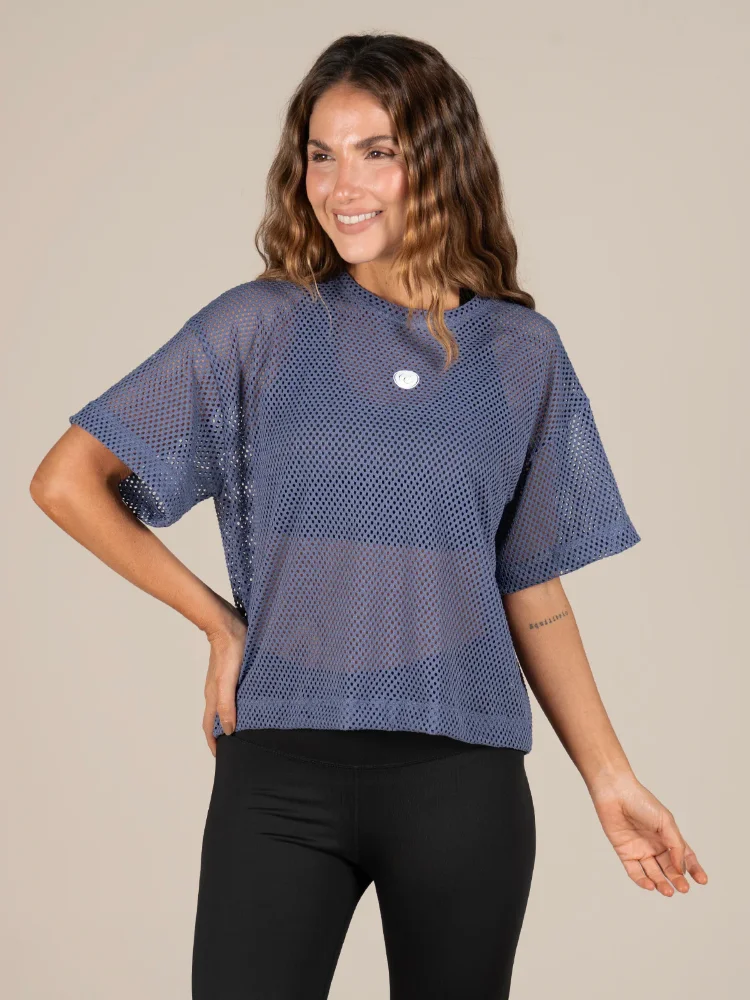 GF1033 - Camiseta malla lavanda