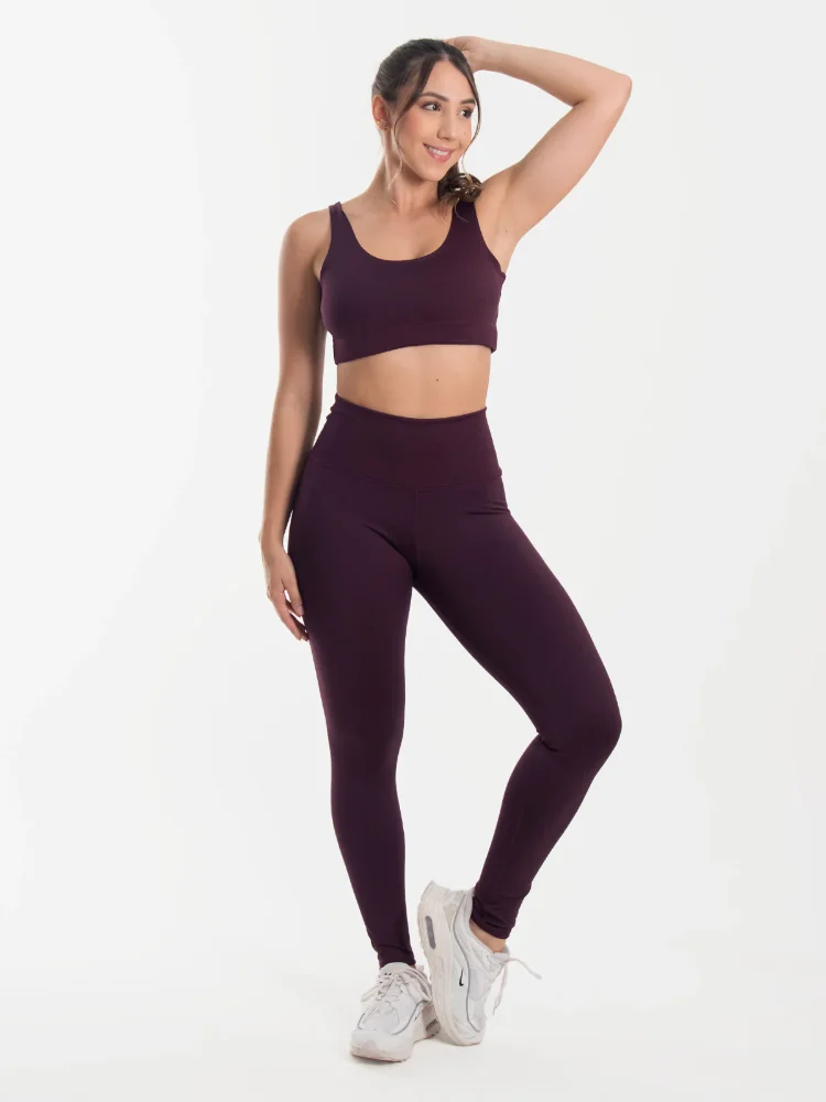 GF2031 - Set Legging - Morado unicolor
