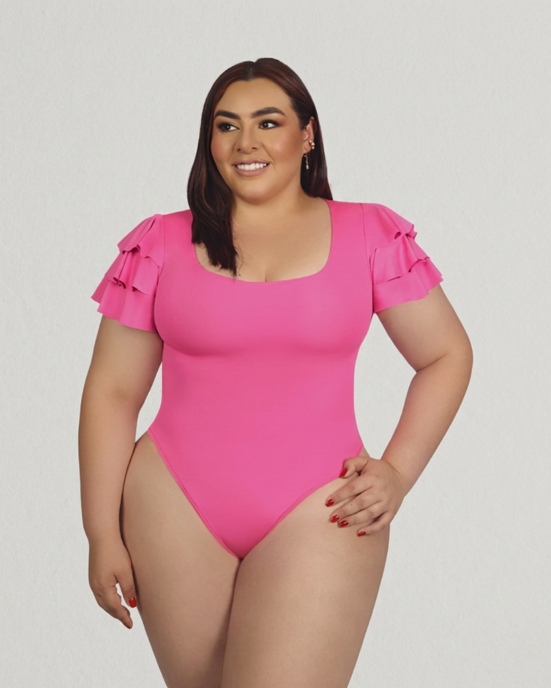 BC7026 - Body control manga boleros - Fucsia
