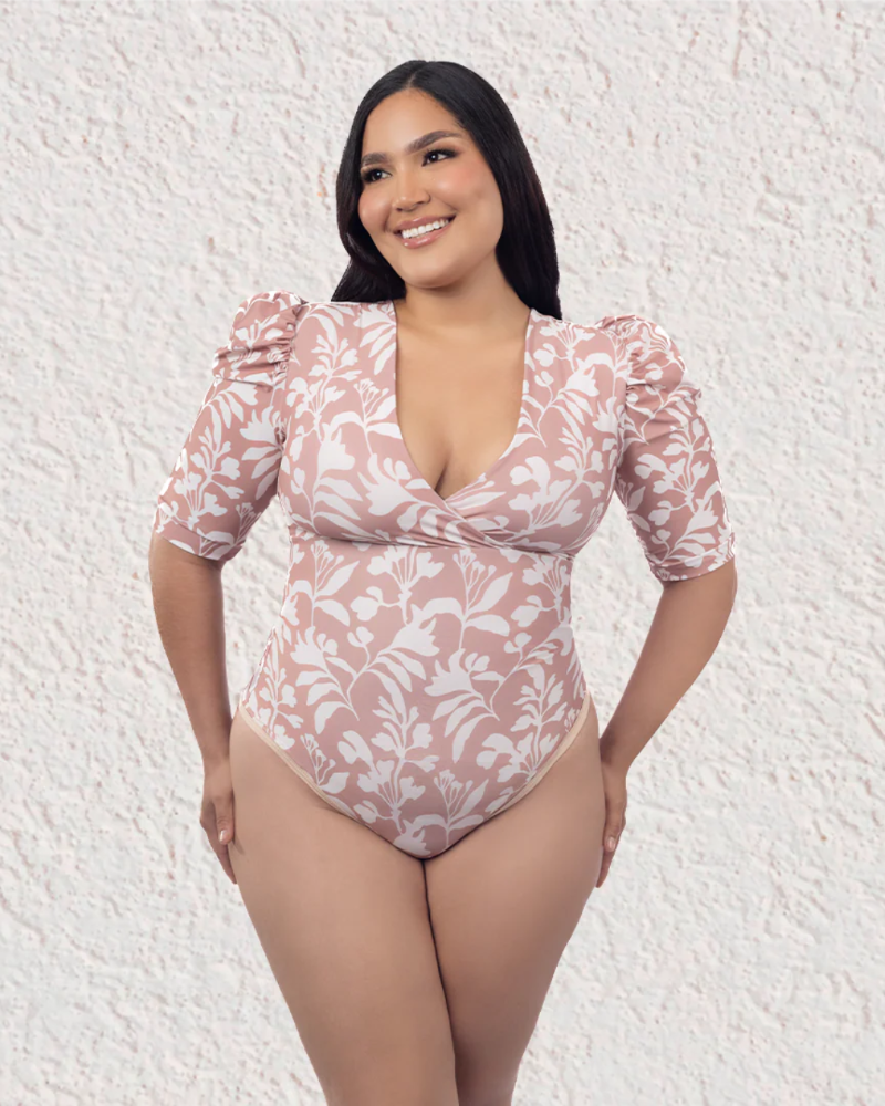 BC7030 - Body control cruzado - Beige Estampado