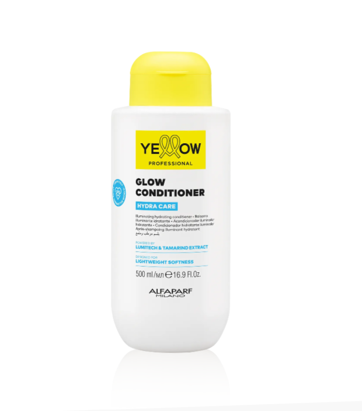 YELLOW HYDRA CARE GLOW CONDITIONER 500ML.