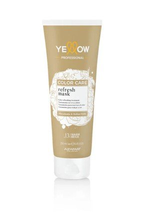 YELLOW COLOR CARE REFRESH MASK 250ML 13-WARM BEIGE rubios neutros