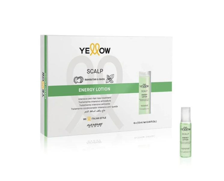 YELLOW SCALP ENERGY LOTION 6X13ML