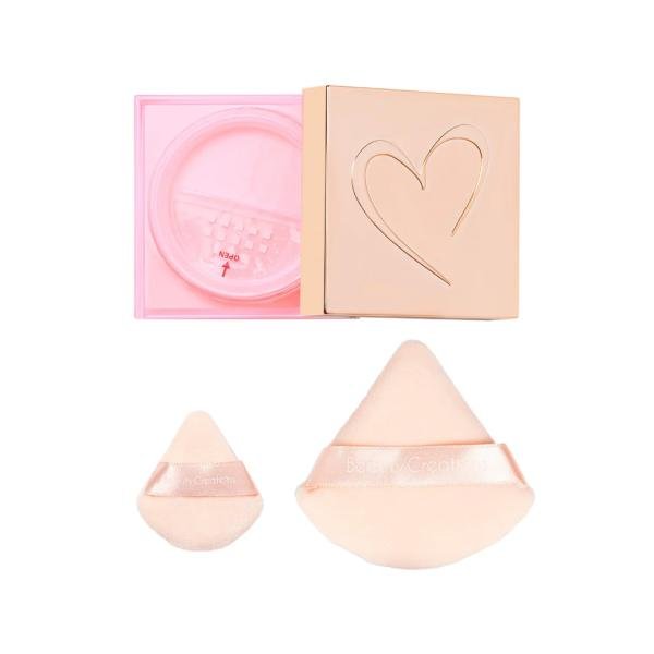 SET DE POLVO SELLADOR Y BORLAS 2 BEAUTY CREATIONS