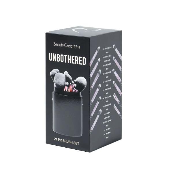 SET DE BROCHAS 24PC UNBOTHERED BEAUTY CREATIONS