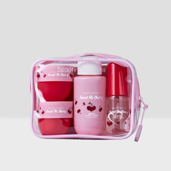 SET CORPORAL SWEET DOSE FRUITY TRAVEL SWEET AS CHERRY SCENT BEAUTY CREATION