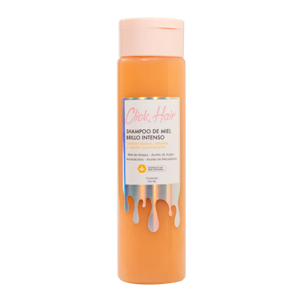SHAMPOO DE MIEL BRILLO INTENSO CLICK HAIR