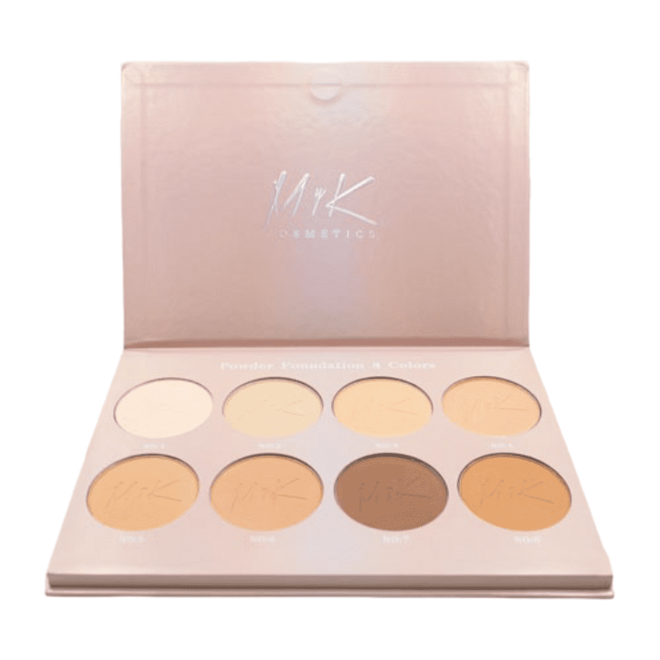 PALETA DE POLVOS COMPACTOS X6 MYK