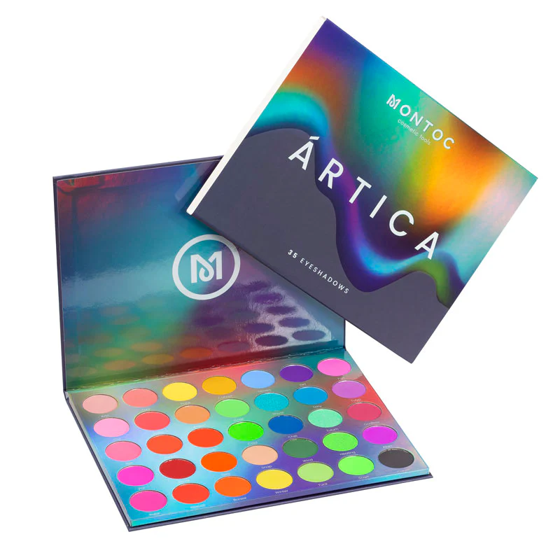 PALETA DE SOMBRAS ARTICA 35 TONOS MONTOC
